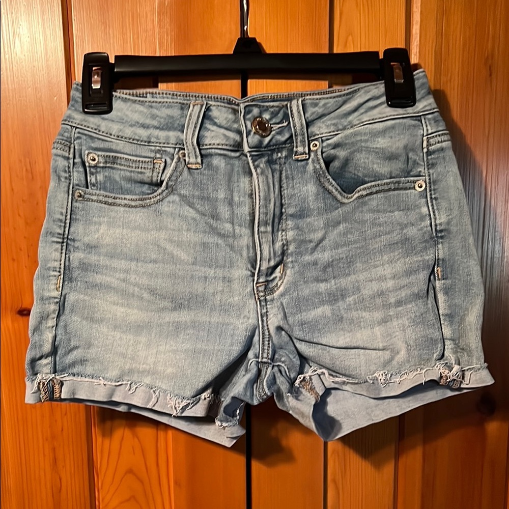 American Eagle Denim Blue Women's Shorts